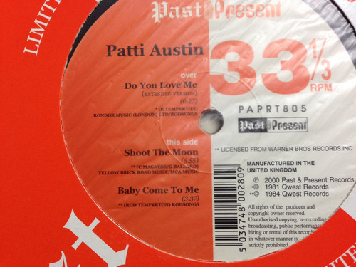 Do You Love Me / Shoot The Moon / Baby Come To Me