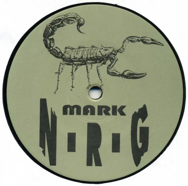 Mark N-R-G - Brain Is The Weapon, Electronic, Techno, Trance, 1995 - Overdrive, Germany, Vinyl 1x 12", 45 RPM