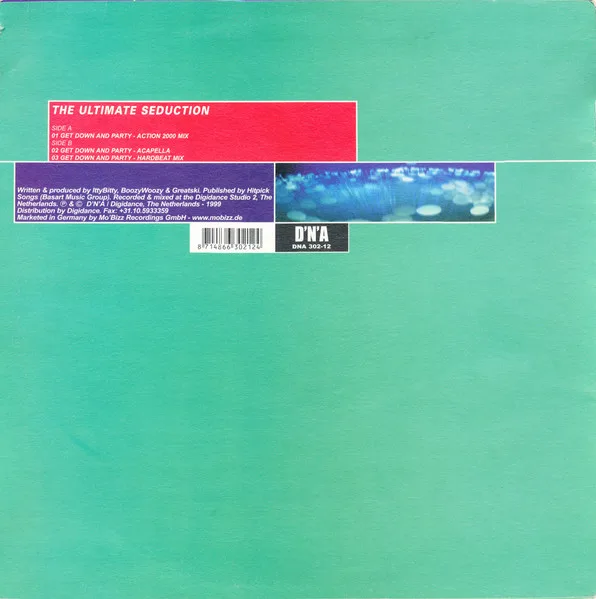 Album cover for Get Down And Party. by Ultimate Seduction, The