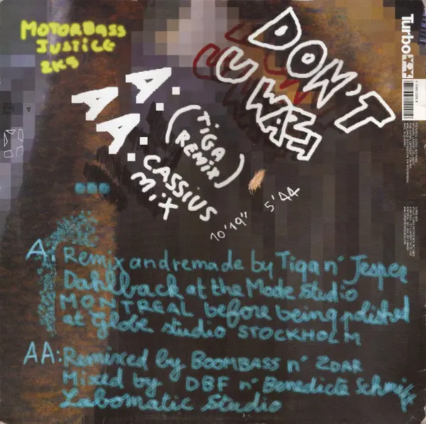 Philippe Zdar - Don't U Want (Remixes), Electronic, Electro, House, 2005 - Turbo, Canada, Vinyl 1x 12"