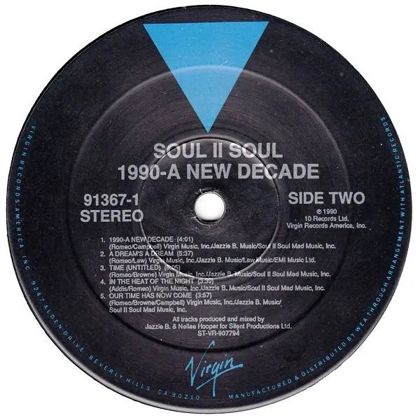 Soul II Soul - Vol II (1990-A New Decade), Electronic, Funk / Soul, Hip Hop, Jazz, Pop, Reggae, Acid Jazz, Afrobeat, Downtemp