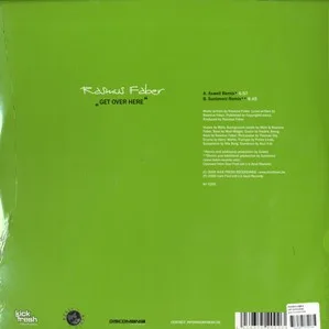 Album cover for Get Over Here by Rasmus Faber