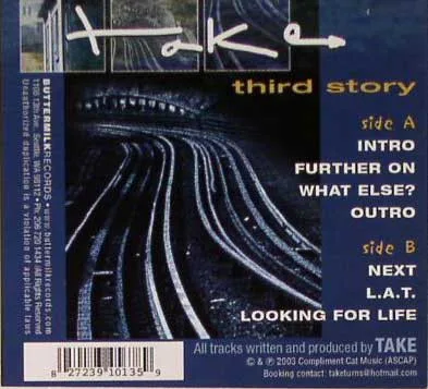 Album cover for Third Story by Take