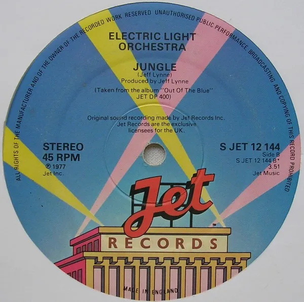 Album cover for Shine A Little Love / Jungle by Electric Light Orchestra