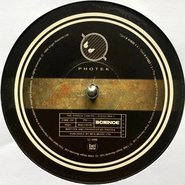 Album cover for The Hidden Camera by Photek