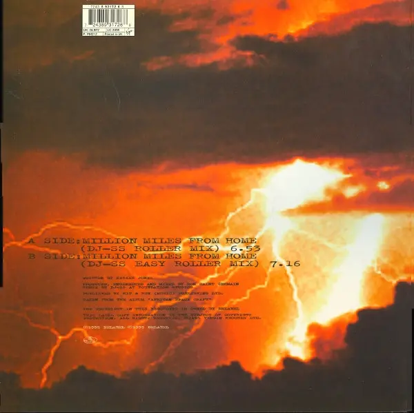 Album cover for Million Miles From Home by Keziah Jones