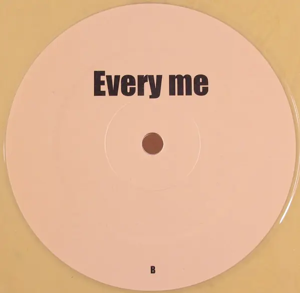 Unknown Artist - Every You Every Me, Electronic, House, 2004 - Tiger Records, Germany, Vinyl 1x 12" Yellow