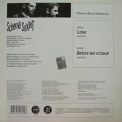 Schema Sextet - Lotar / Before Ten O'Clock (Tribute To Basso / Valdambrini), Jazz, Contemporary Jazz, Post Bop, Smooth Jazz, 