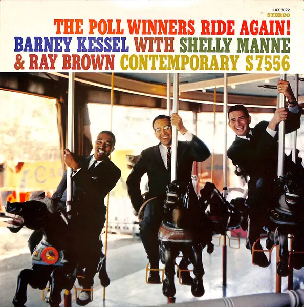 Poll Winners, The - Ride Again!, Jazz, Cool Jazz, 1975 - Contemporary Records, Japan, Vinyl 1x LP, Album, Limited Edition, Re