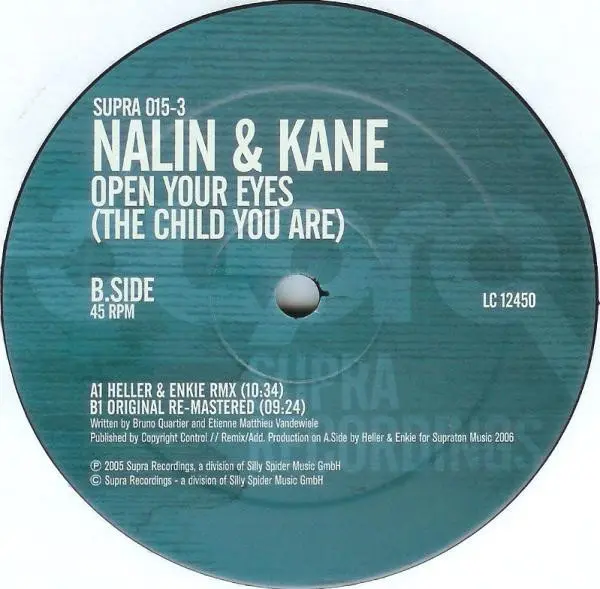 Nalin & Kane - Open Your Eyes (The Child You Are) (Part 3), Electronic, Progressive Trance, Trance, 2006 - Supra Recordings, 