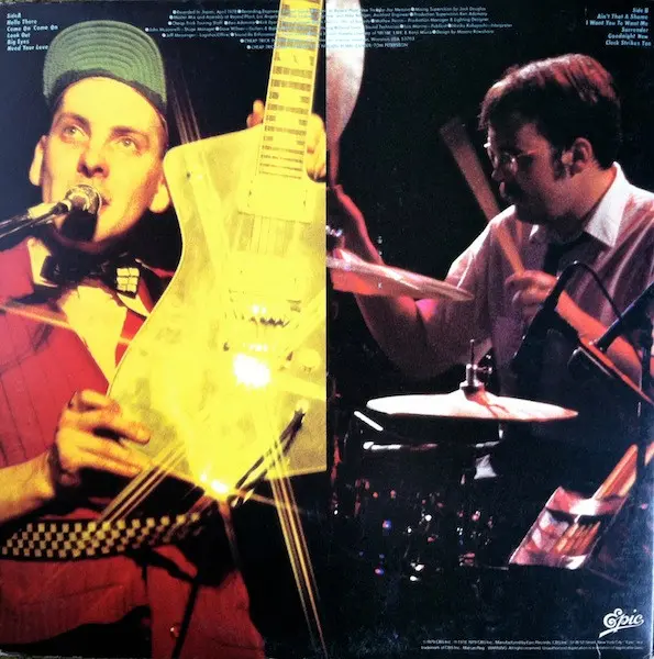 Cheap Trick - Cheap Trick At Budokan - 1979 - Hard Rock, Pop Rock, Power Pop - Epic - Vinyl 1x LP, Album Santa Maria Pressing