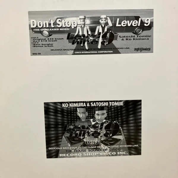 Album cover for Don't Stop (Unreleased Mixes) by Level 9