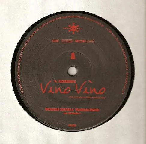 Album cover for Vino Vino by Eastenders
