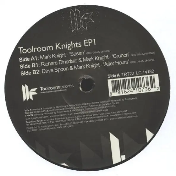 Various - Toolroom Knights EP1, Electronic, Electro, Progressive House, Tech House, 2006 - Toolroom Knights, Toolroom Records