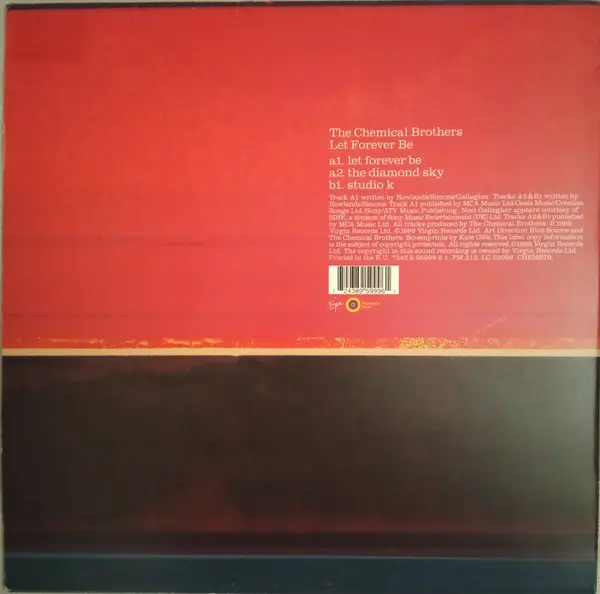 Chemical Brothers, The - Let Forever Be, Electronic, Big Beat, Techno, 1999 - Freestyle Dust, Virgin, UK, Vinyl 1x 12", 33 ⅓ 