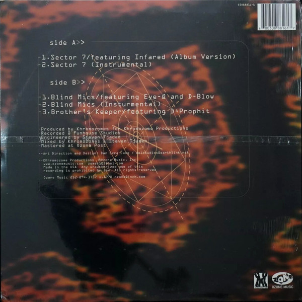 Khromozomes - Sector 7, Hip Hop, Conscious, Jazzy Hip-Hop, 2000 - Ozone Music, US, Vinyl 1x 12"