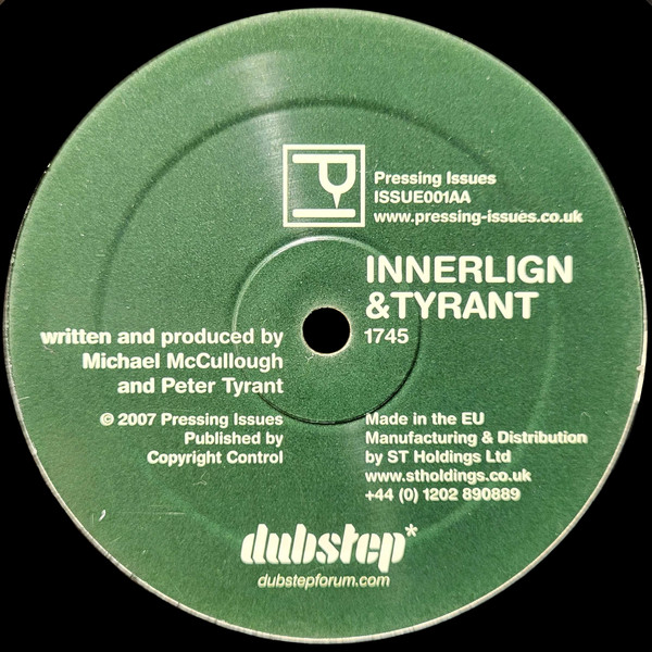 Reso (2) / Innerlign & Tyrant (12) - Curse Dub / 1745, Electronic, Dubstep, 2007 - Pressing Issues, UK, Vinyl 1x 12"
