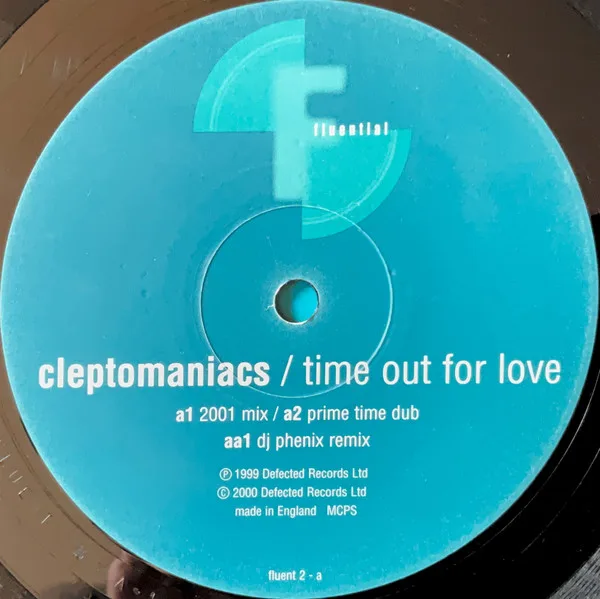 Album cover for Time Out For Love by Cleptomaniacs