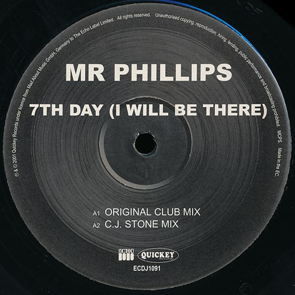 7th Day (I Will Be There)