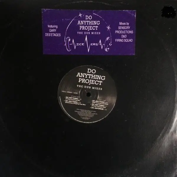 Do Anything Project - Do Anything (The Dub Mixes), Electronic, Deep House, Garage House, House, 1993 - Vice Versa Records, UK