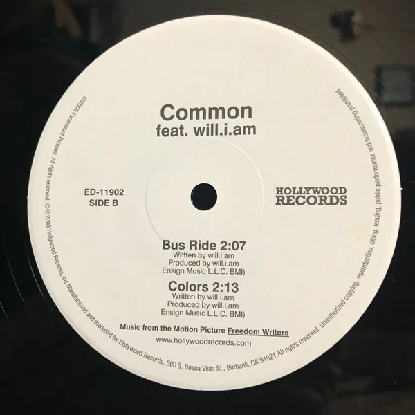Album cover for A Dream / Bus Ride / Colors by Common feat. Will I Am