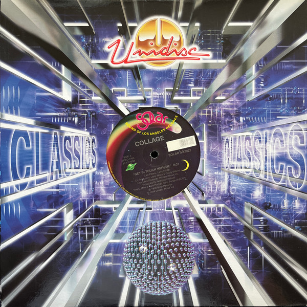 Collage (3) - Get In Touch With Me, Electronic, Funk / Soul, Disco, Downtempo, Funk, 1999 - Solar, Unidisc, Canada, Vinyl 1x 