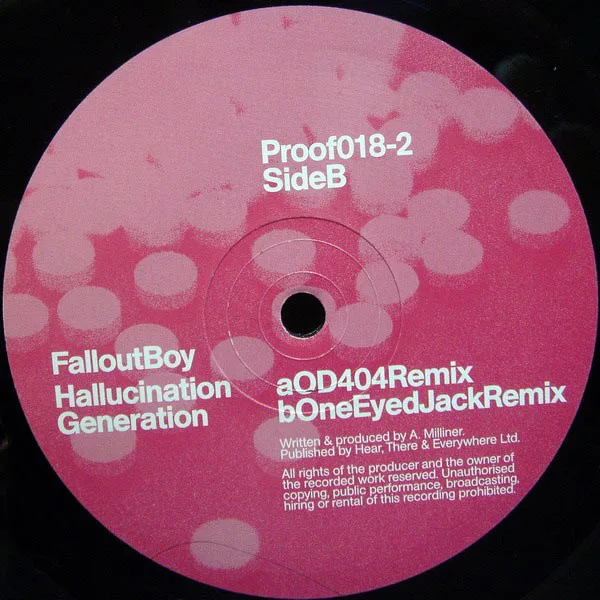 Album cover for Hallucination Generation by Fallout Boy