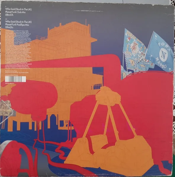 Album cover for Who Said (Stuck In The UK) by Planet Funk