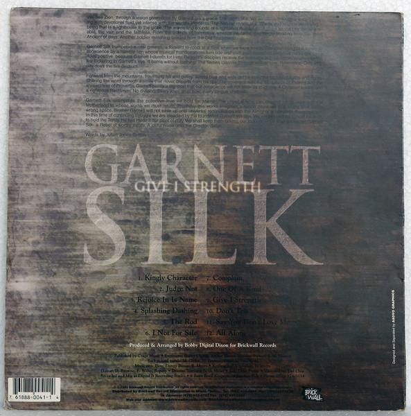 Garnett Silk - Give I Strength, Reggae, Roots Reggae, 1999 - Digital-B, US, Vinyl 1x LP, Album