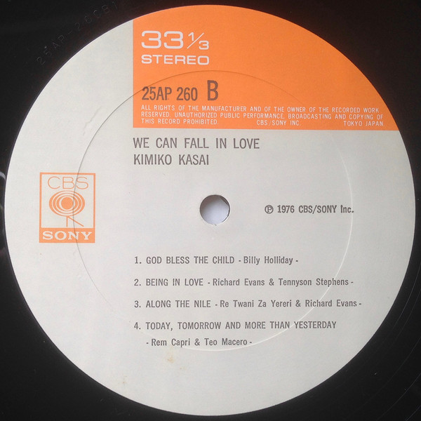 Kimiko Kasai - We Can Fall In Love, Funk / Soul, Jazz, Pop, City Pop, Disco, Jazz-Funk, Rhythm & Blues, Soul-Jazz, Vocal, 197