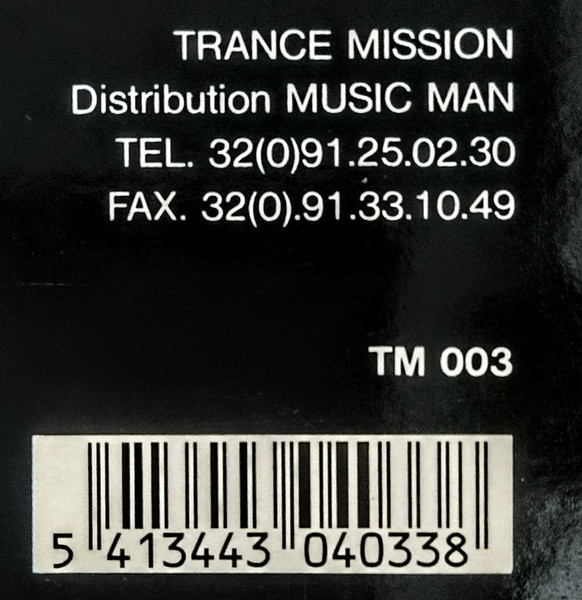 M.N.O. - God Of Abraham, Electronic, Hardcore, Techno, 1991 - Trance Mission, Belgium, Vinyl 1x 12", 45 RPM, Stereo