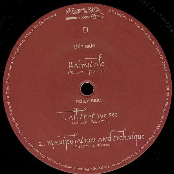 Gabriel Le Mar - Gab's Gift, Electronic, Ambient, Dub, House, Trance, 2000 - Spirit Zone Recordings, Germany, Vinyl 2x 12", 3