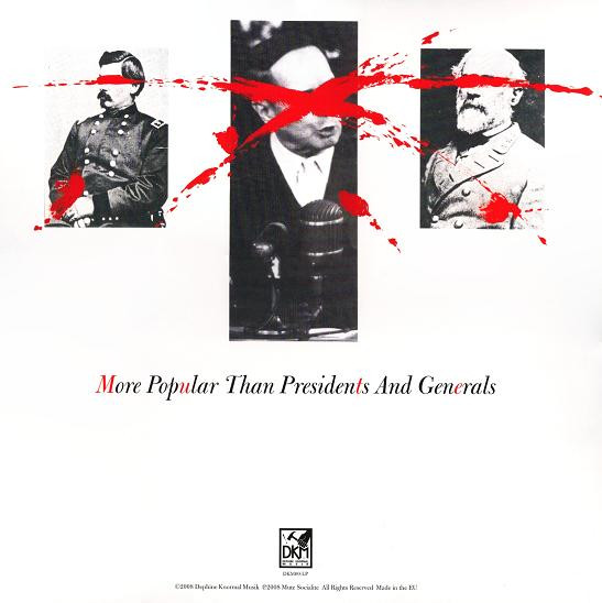 Mute Socialite - More Popular Than Presidents And Generals - 2008 - Experimental, Post Rock - Dephine Knormal Musik - Vinyl 1