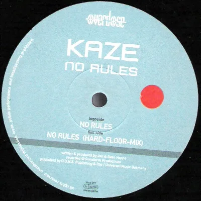Album cover for No Rules by Kaze