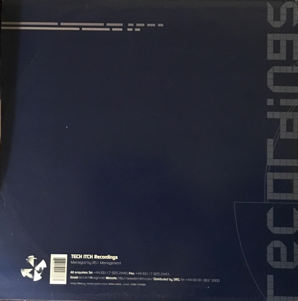 Biostacis - Gamma Ray / Menace, Electronic, Drum n Bass, 1999 - Tech Itch Recordings, UK, Vinyl 1x 12"