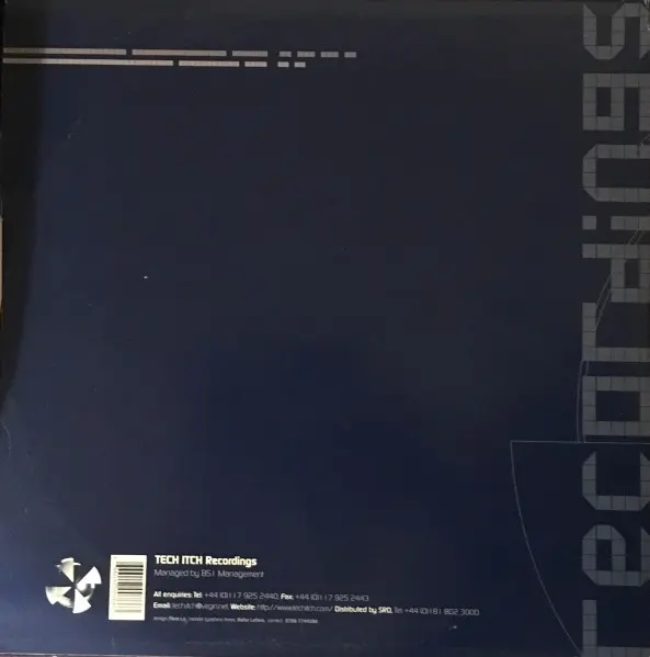 Biostacis - Gamma Ray / Menace, Electronic, Drum n Bass, 1999 - Tech Itch Recordings, UK, Vinyl 1x 12"