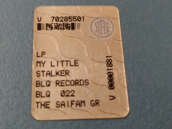 Album cover for My Little Stalker by Hose, The