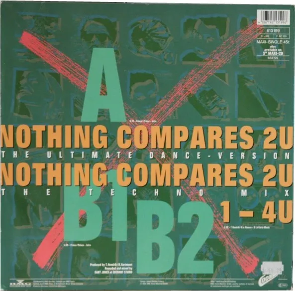 Album cover for Nothing Compares 2U (The Ultimate Dance-Version) by Chyp-Notic