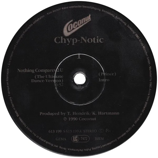 Album cover for Nothing Compares 2U (The Ultimate Dance-Version) by Chyp-Notic