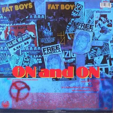 Fat Boys - On And On, Hip Hop, 1989 - Polydor, Tin Pan Apple, Europe, Vinyl 1x LP, Album
