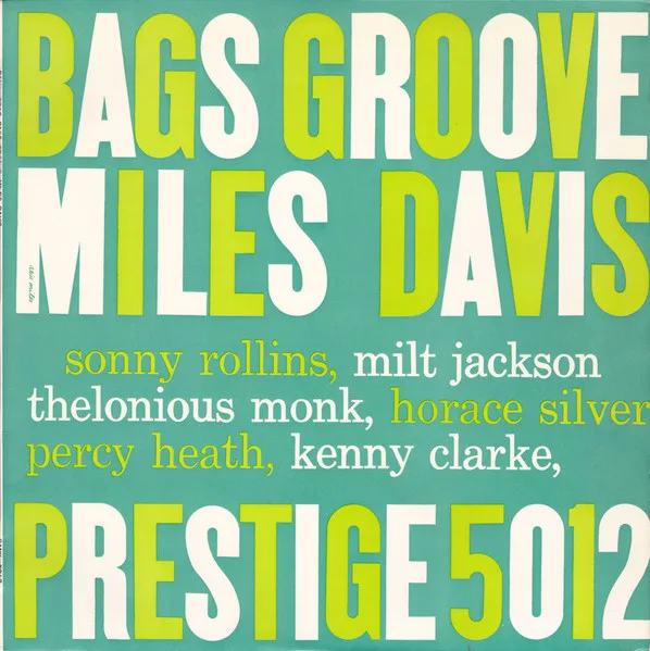 Album cover for Bags Groove by Miles Davis