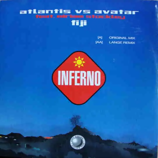 Atlantis Vs Avatar (5) Feat. Miriam Stockley - Fiji, Electronic, Trance, 2000 - Inferno, UK, Vinyl 1x 12", 33 ⅓ RPM