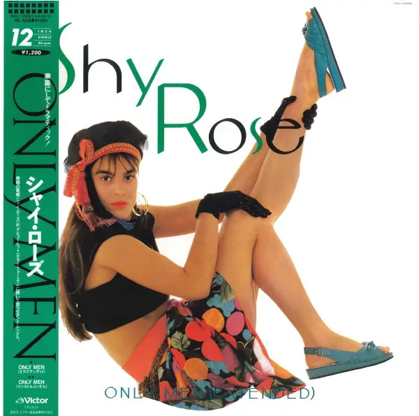 Shy Rose - Only Men, Electronic, Euro-Disco, 1988 - Victor, Japan, Vinyl 1x 12", 45 RPM