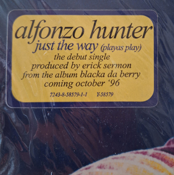 Alfonzo Hunter - Just The Way, Funk / Soul, Hip Hop, Contemporary R&B, 1996 - EMI, US, Vinyl 1x 12", 33 ⅓ RPM, Single