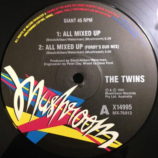 Album cover for All Mixed Up by Twins (8), The