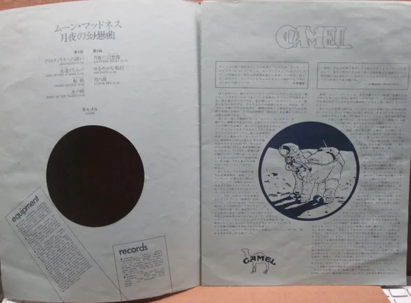 Album cover for Moonmadness by Camel