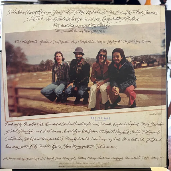 Album cover for Million Dollar Legs by New Tony Williams Lifetime, The