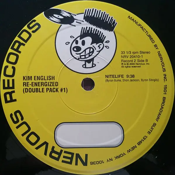 Kim English - Re-Energized (LP1), Electronic, Hard House, House, 2000 - Nervous Records, US, Vinyl 2x 12", Compilation