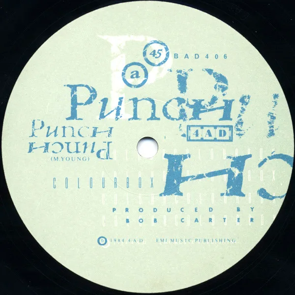 Album cover for Punch by Colourbox