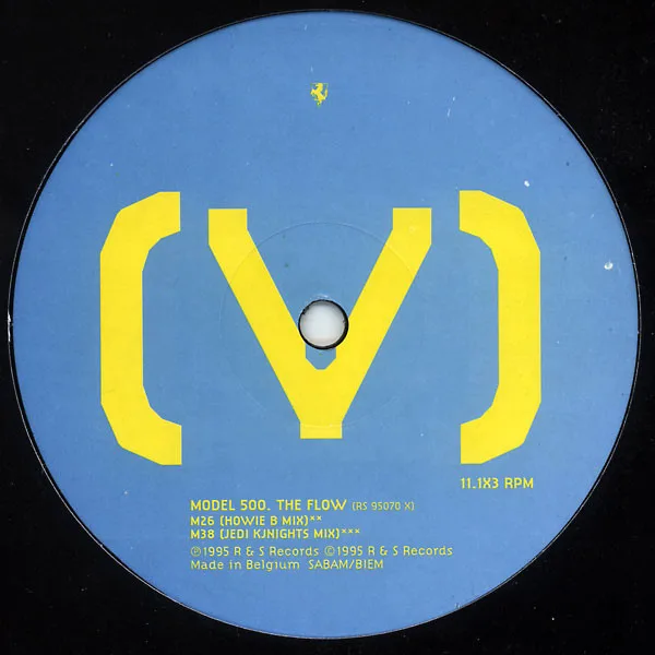 Album cover for The Flow by Model 500